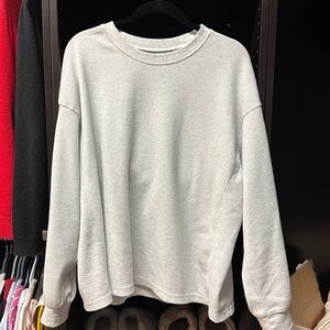 Daily Drills Grey Oversized Thermal